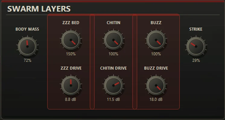 The Swarm Layers section of the PUNK LAB interface